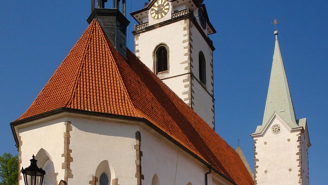 Mariä Geburt Kirche in Písek
