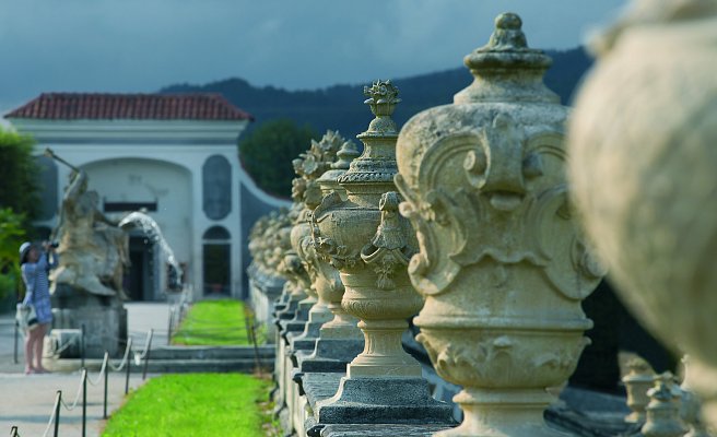 Baroque Castle Garden in Český Krumlov