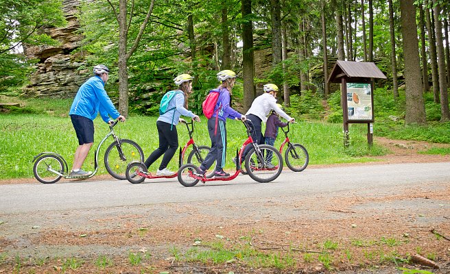 Rollerfahrten Kleť